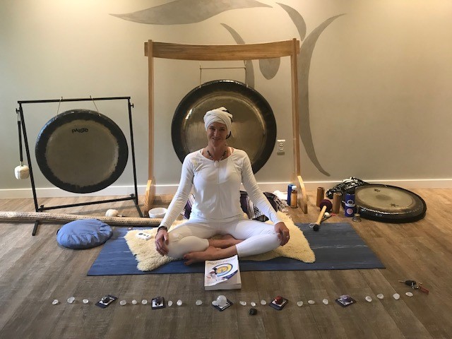 mountain sound healing gong